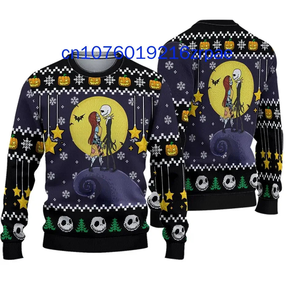 Jack Skellington  Nightmare Before Christmas Ugly Sweater