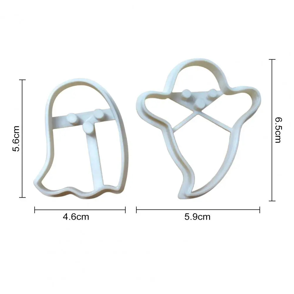 Plastic Ghost Cookie Cutters (2 Pcs)
