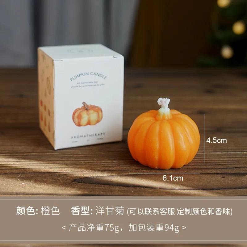 Pumpkin Shaped Scented Candles