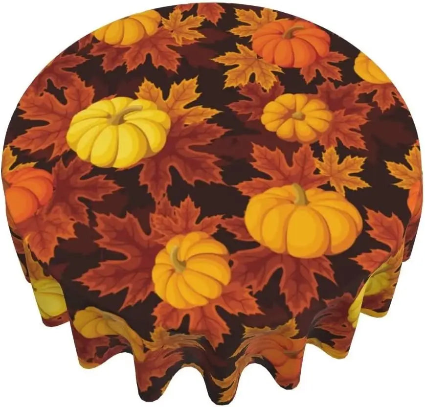 Fall Pumpkin Tablecloth