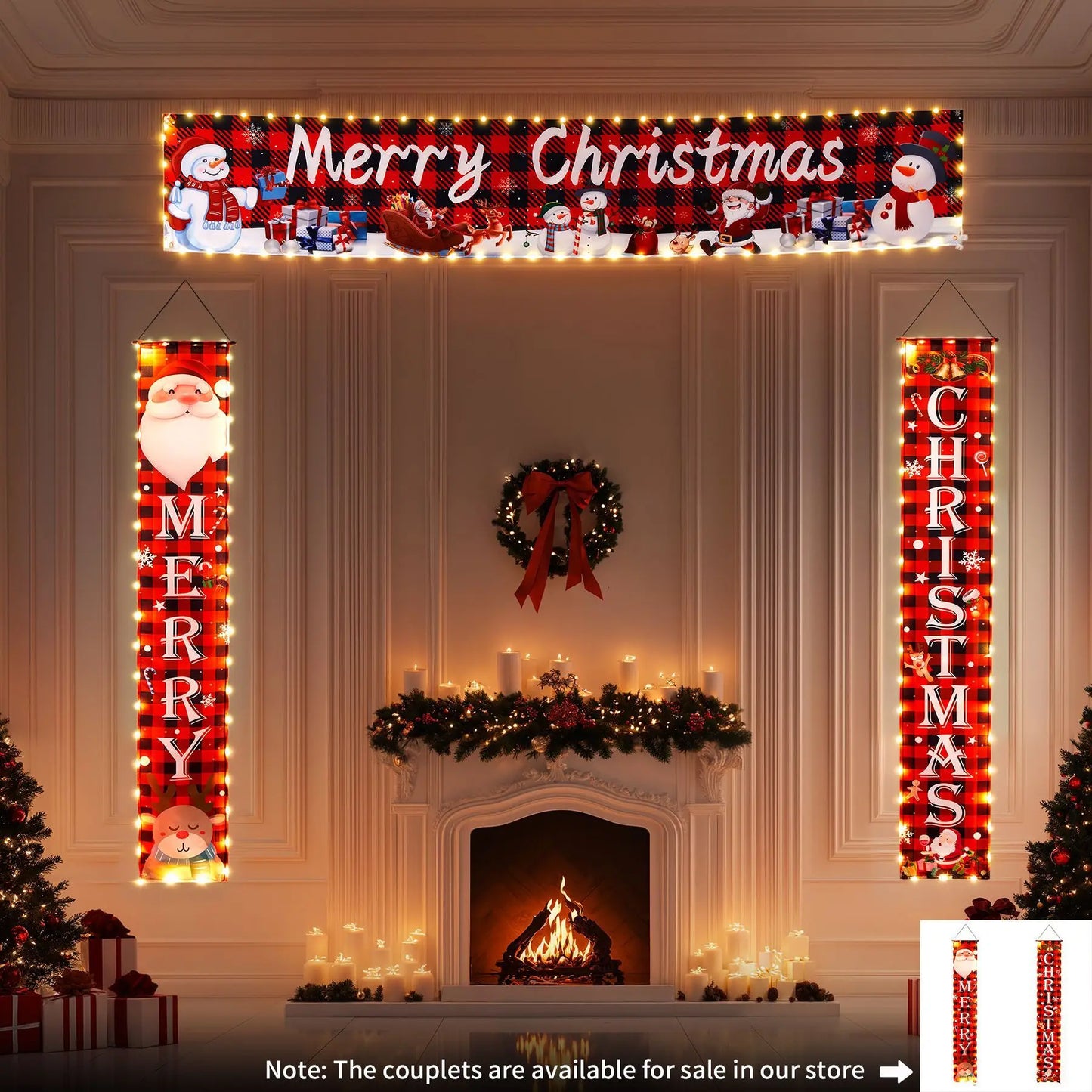 Christmas LED Outdoor Banner