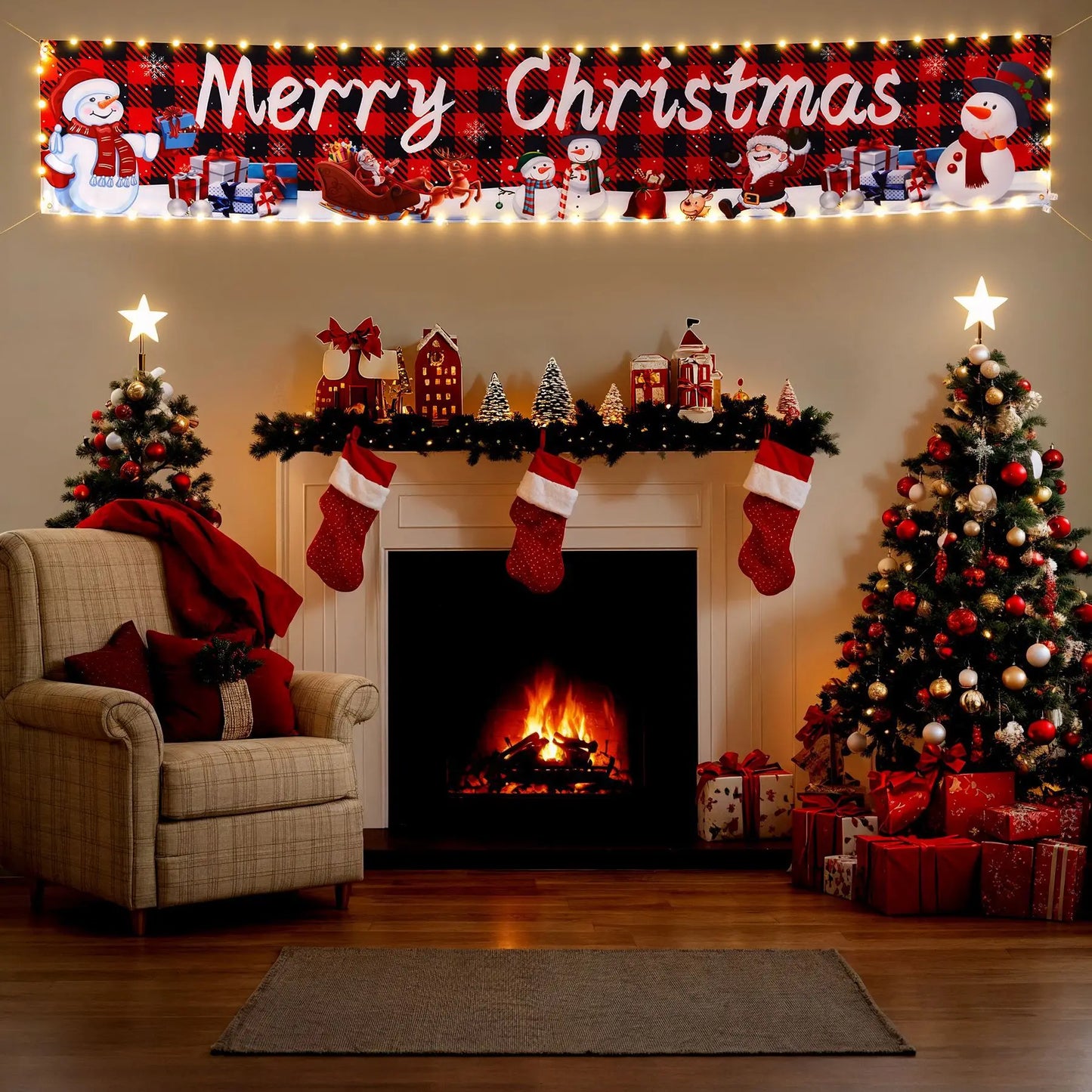 Christmas LED Outdoor Banner