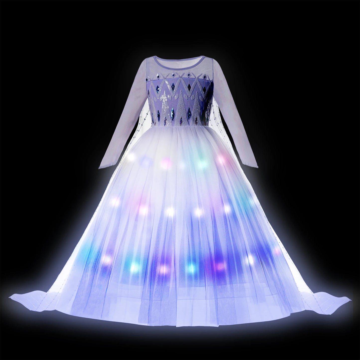 LED Light Princess Dress Costume