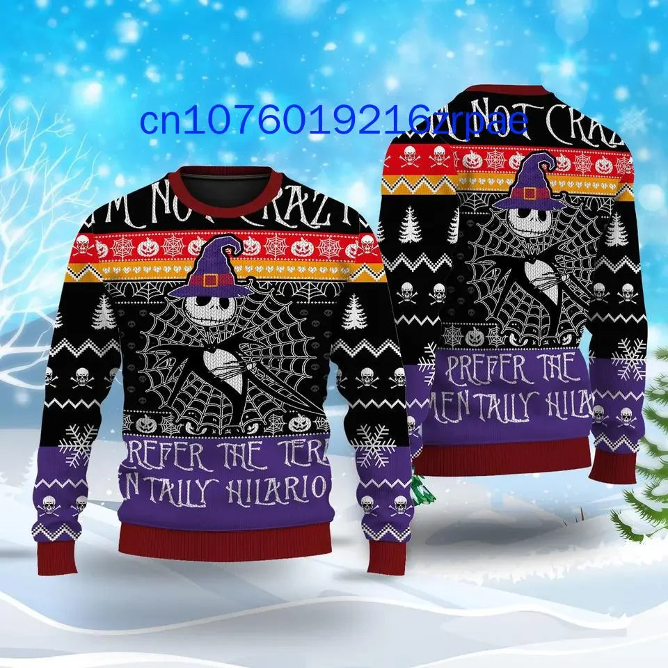 Jack Skellington  Nightmare Before Christmas Ugly Sweater