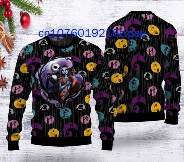 Jack Skellington  Nightmare Before Christmas Ugly Sweater