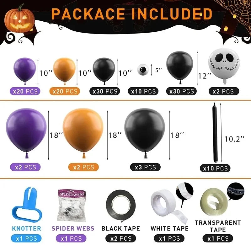 Ghost Balloon Arch Set