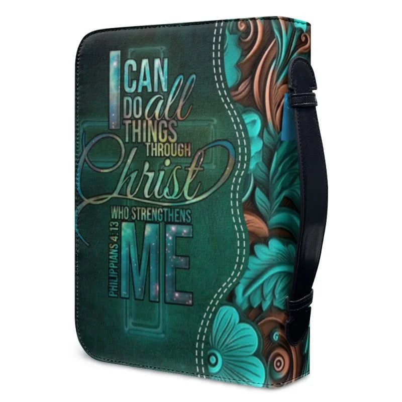 Empowered Grace I Can Do All Things Through Christ Bible Cover Case