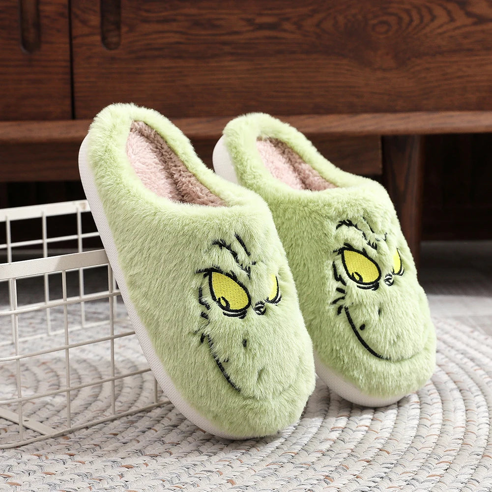 Grinch Plush Slippers
