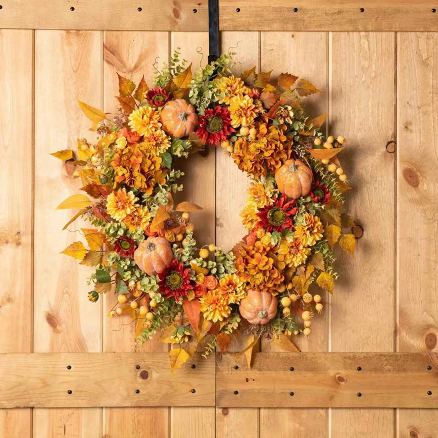 Festive Flower Wreath