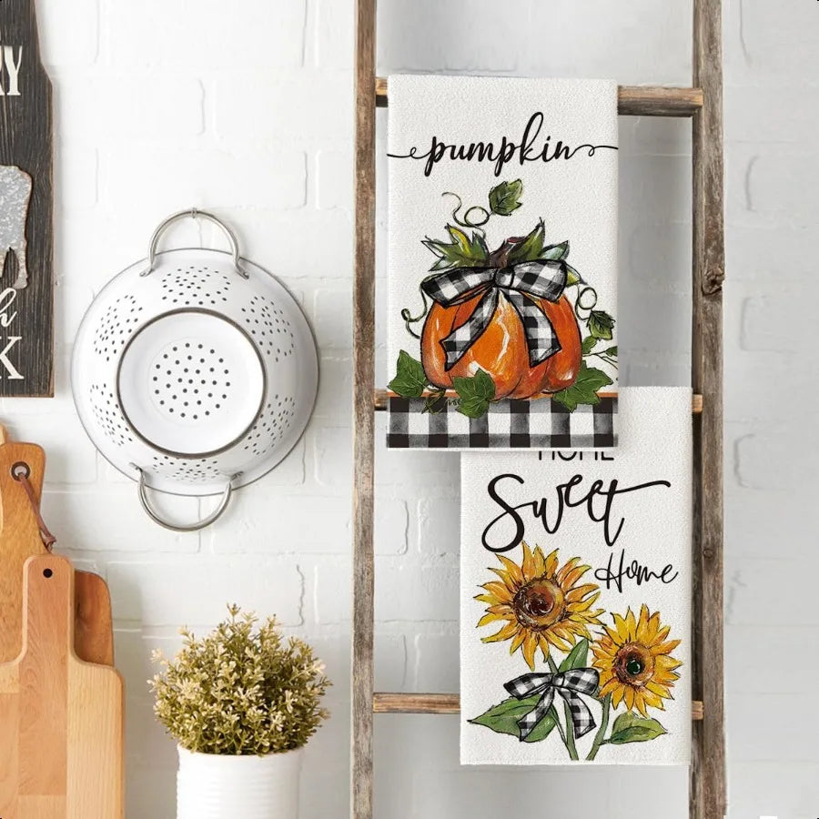 Fall Kitchen Towels (Set of 4)