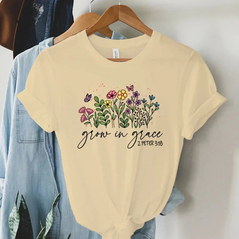 "Grow in Grace" Faith T-Shirt