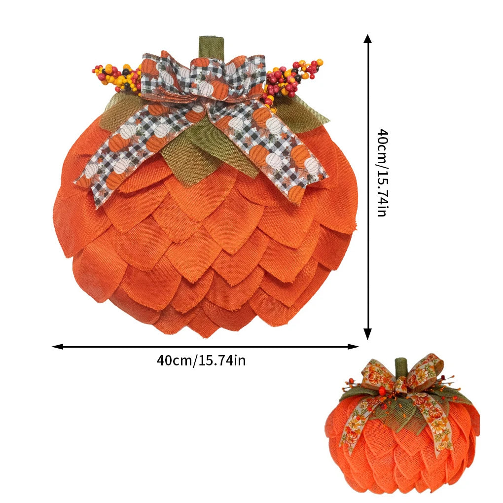 Pumpkin Autumn Wreath