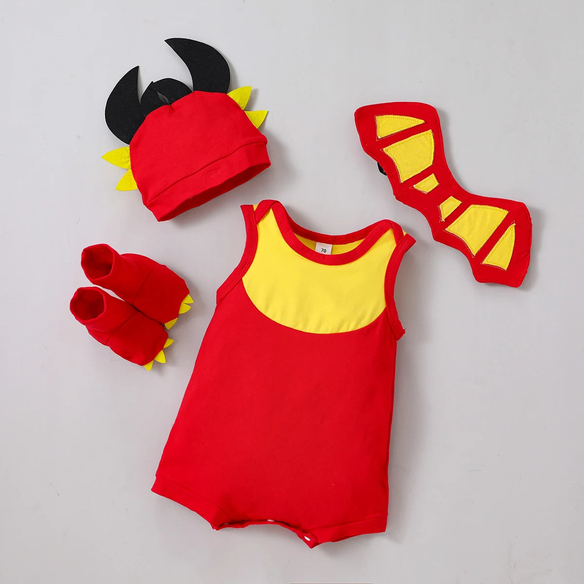 Honeybee / Tiger / Dragon Unisex Bodysuit Costumes (1 - 12M)