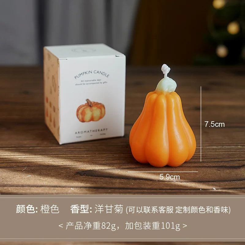 Pumpkin Shaped Scented Candles