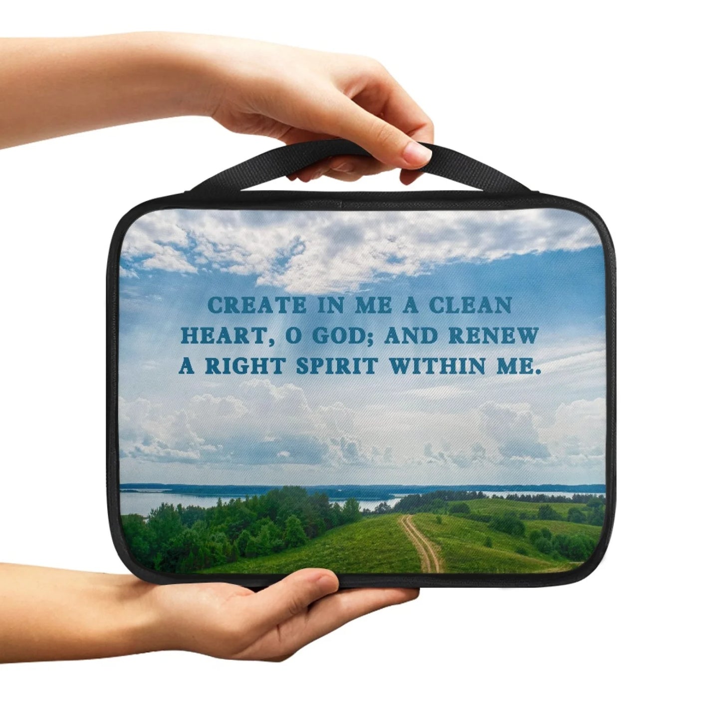 Bible Case Organizer With Handle For Easy Carrying for Men