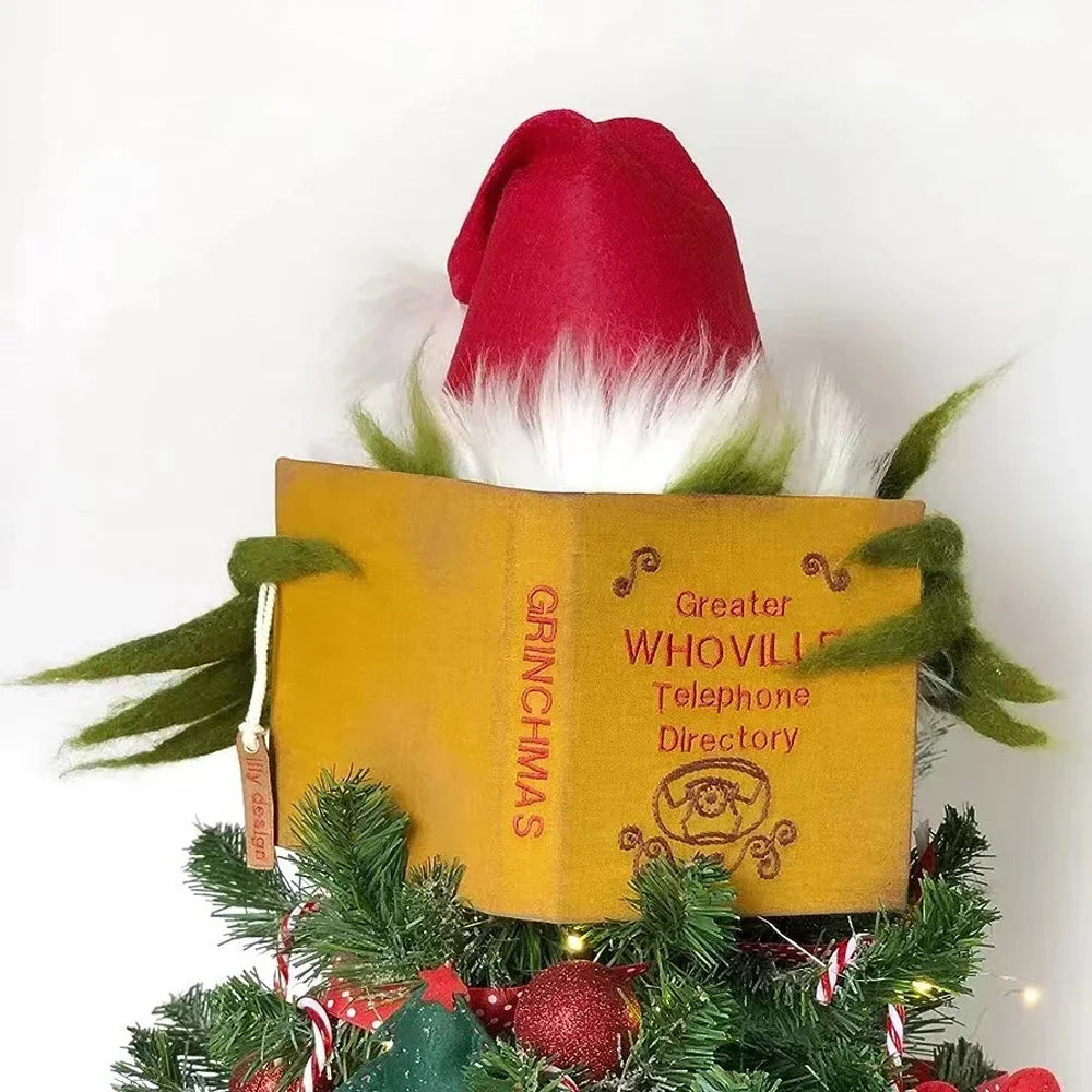 Grinch Christmas Tree Topper