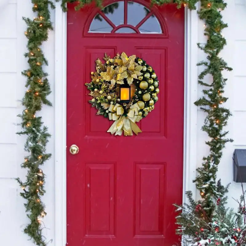 Cordless LED Wreath