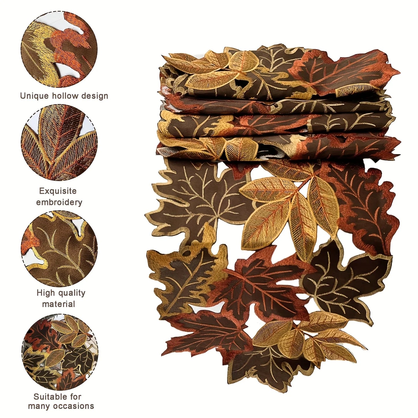 Maple Leaf Table Flag