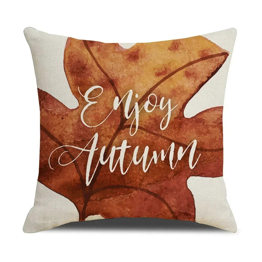 Fall Pumpkin Cushion Covers