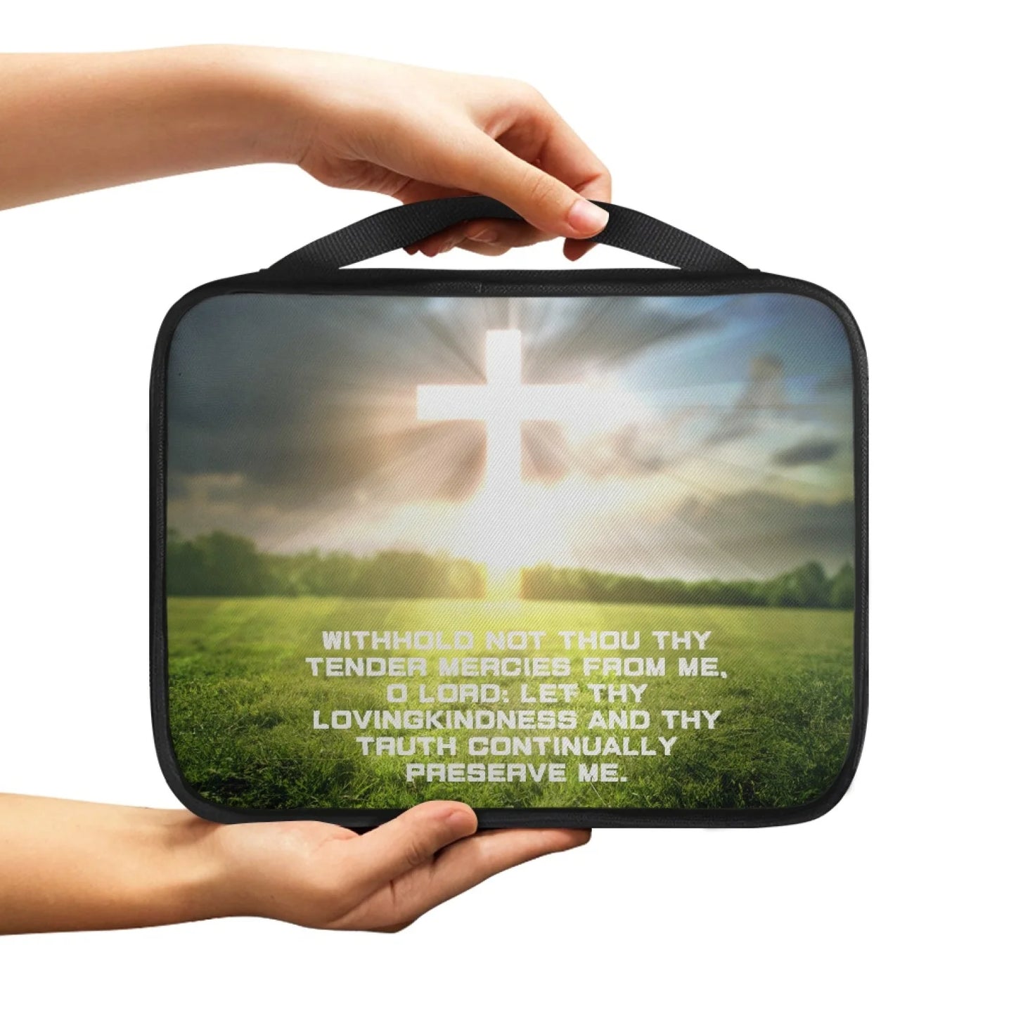 Bible Case Organizer With Handle For Easy Carrying for Men