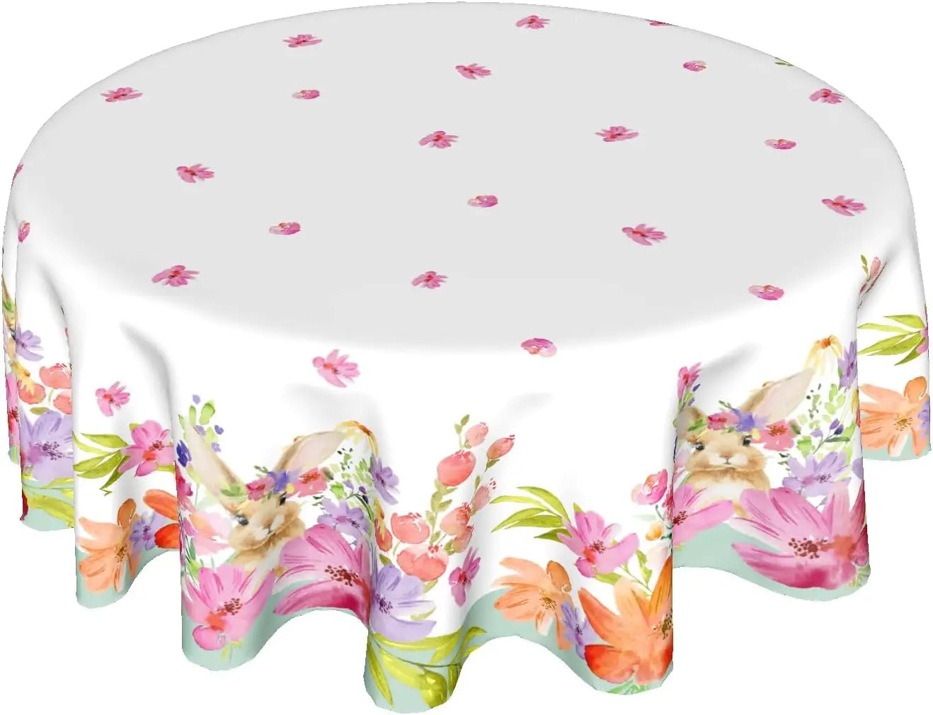 Merry Christmas Tablecloth Round