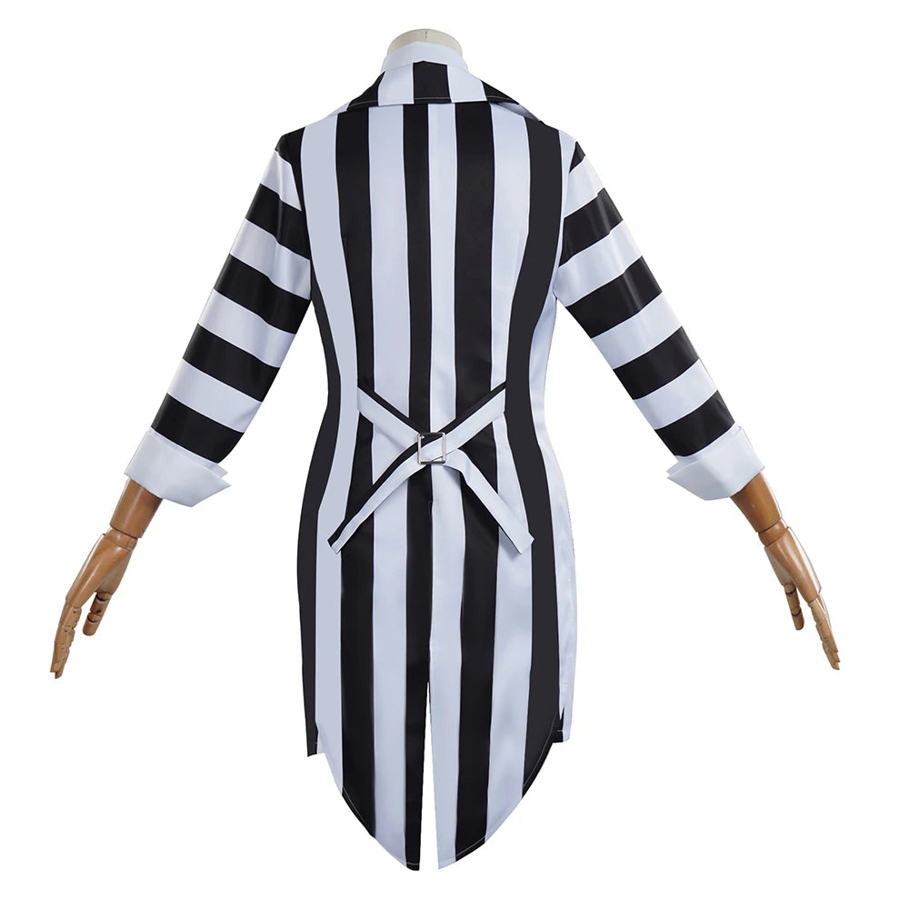 Beetlejuice Striped Dress Costumes for Women