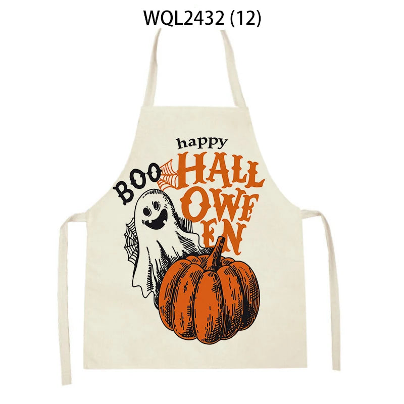 Fun and Spooky Halloween Kitchen Aprons