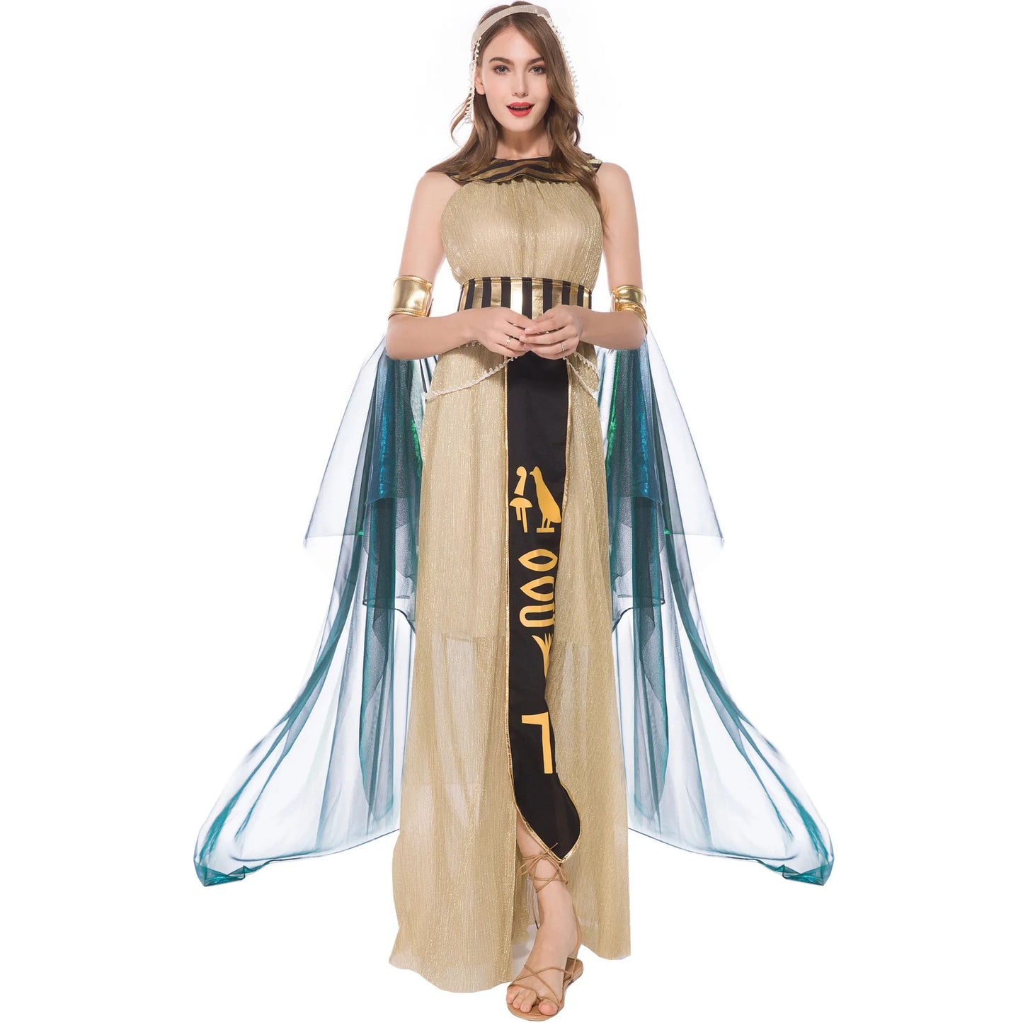Ancient Egyptian Pharaoh / Queen Adult Costumes 1
