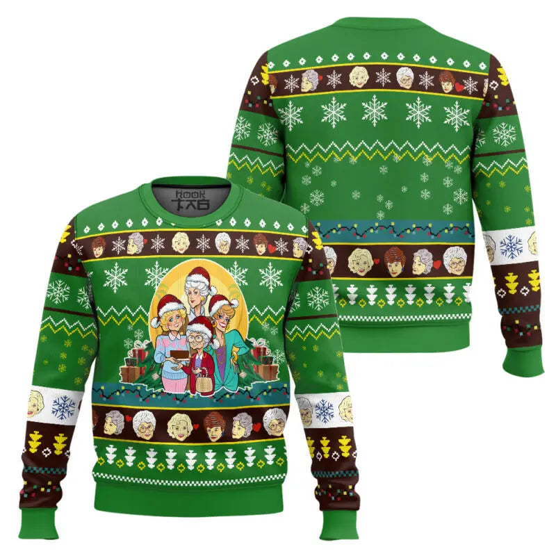 The Golden Girl Christmas Ugly Sweater
