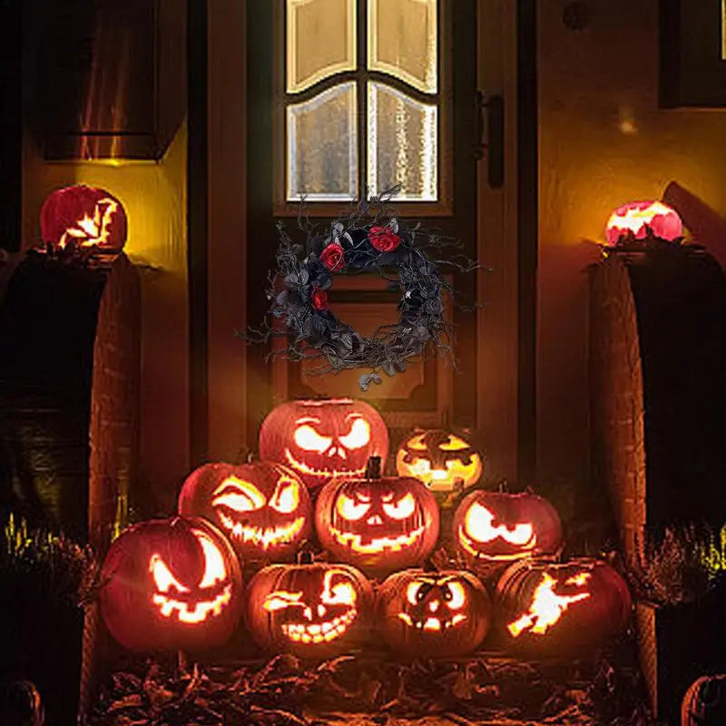 Halloween Branch Wreath