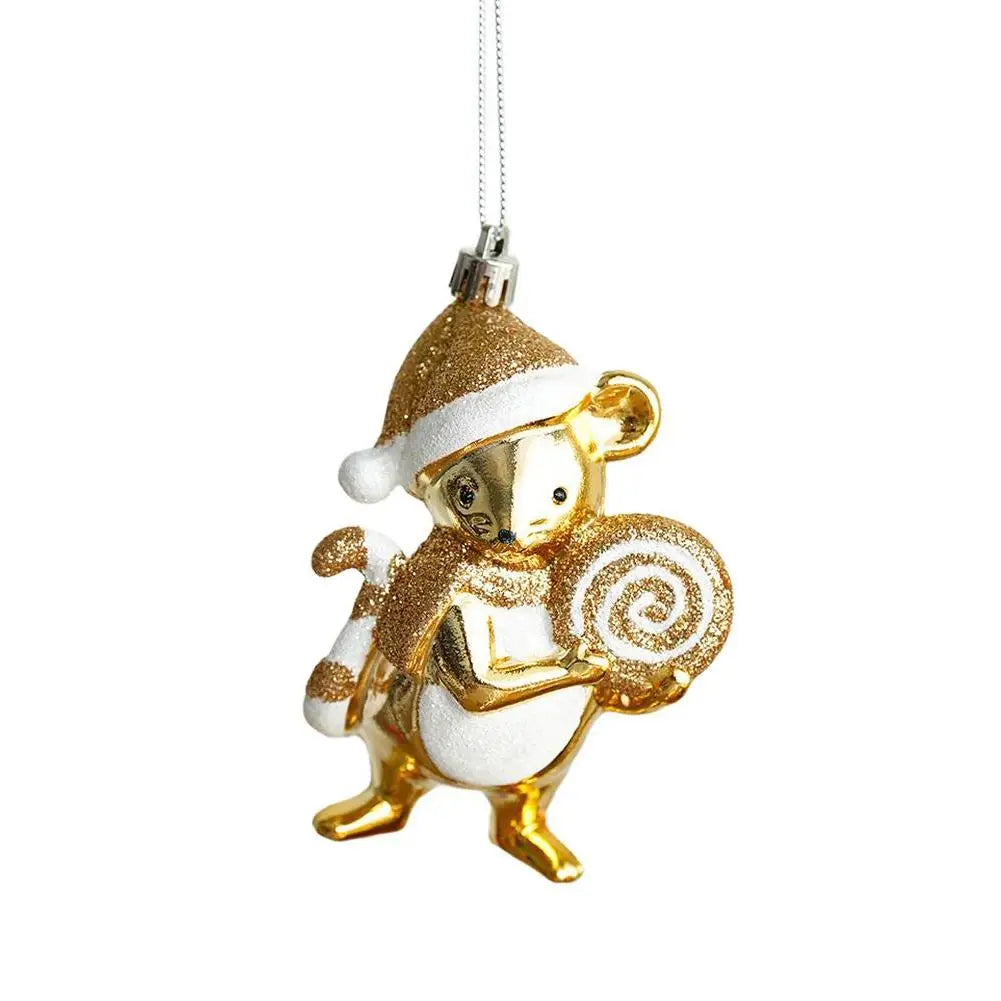 Winter Holiday Ornaments Set