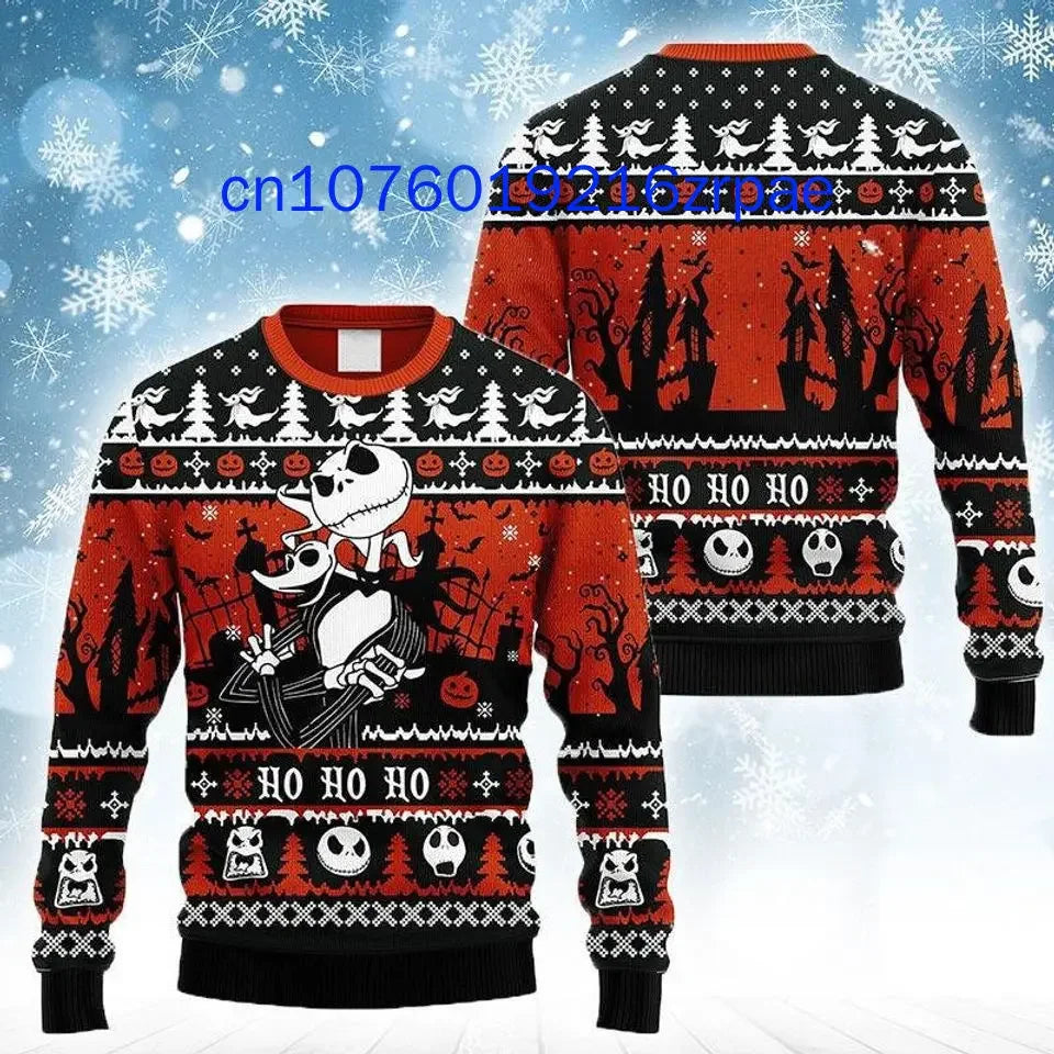 Jack Skellington  Nightmare Before Christmas Ugly Sweater