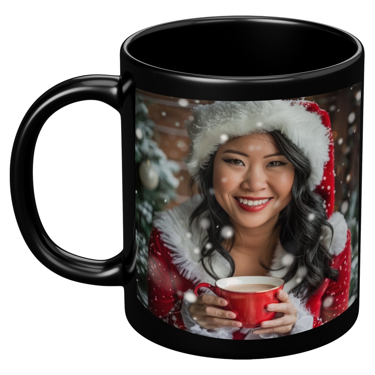 Sleigh Belle Mug Black