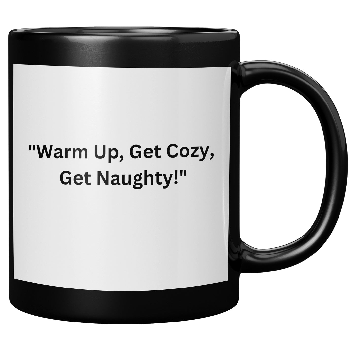 Sleigh Belle Mug Black