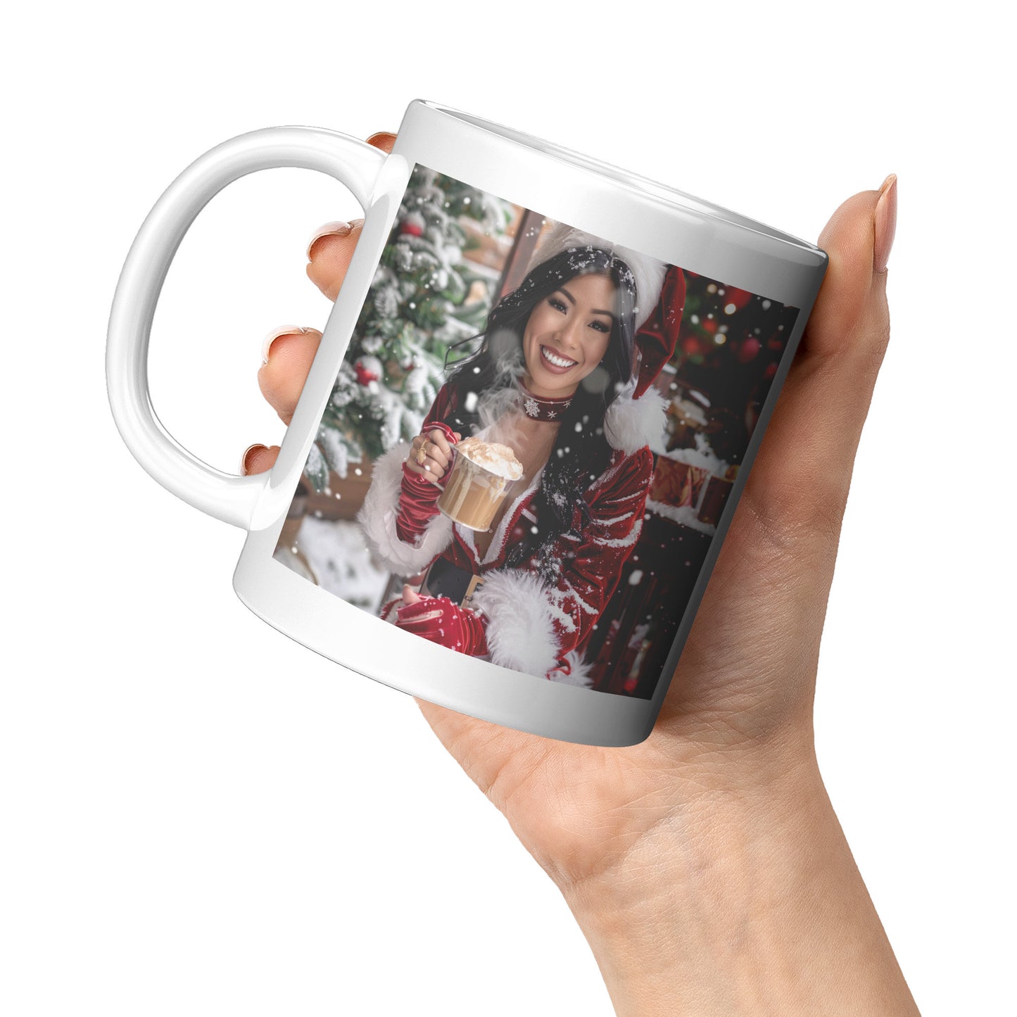 Sparkle Snow Mug White