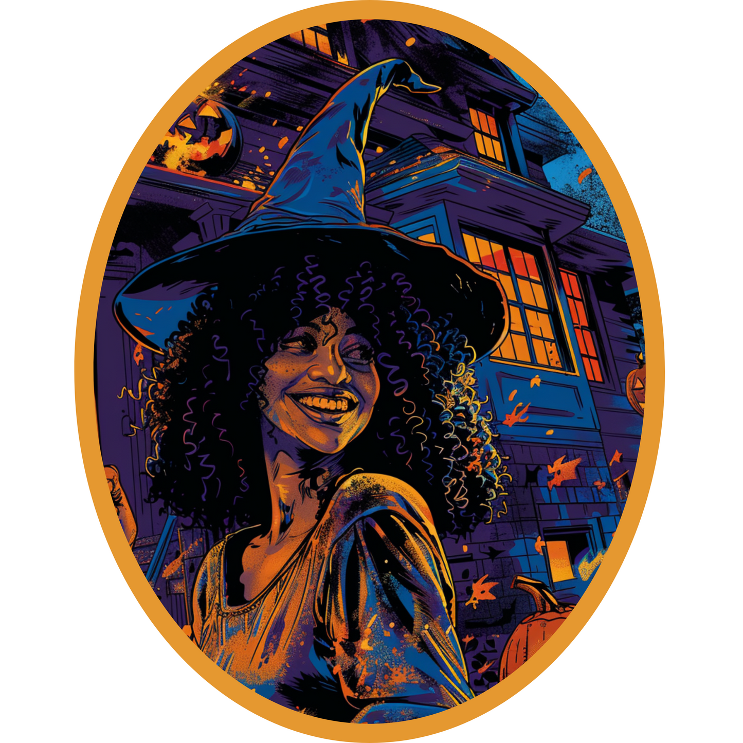 Halloween Cotton Tote (18 x 15)