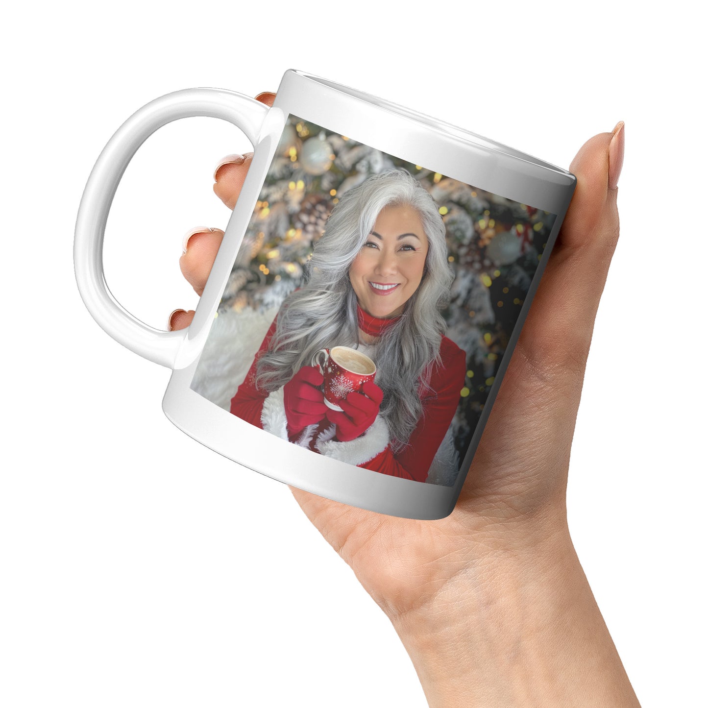 Winter Whimsy Mug White