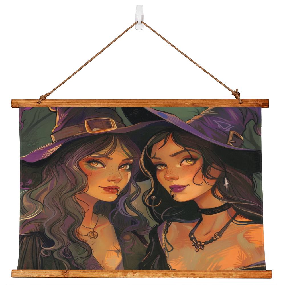 Bewitching Sisters Tapestry