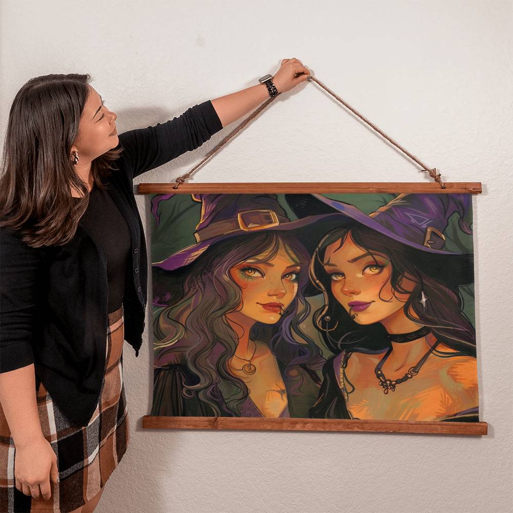 Bewitching Sisters Tapestry