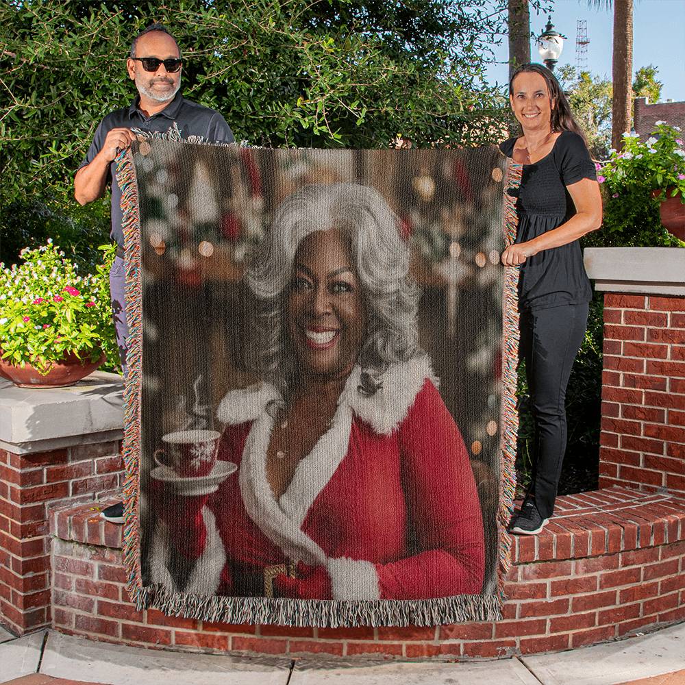 Hot Cocoa Woven Blanket