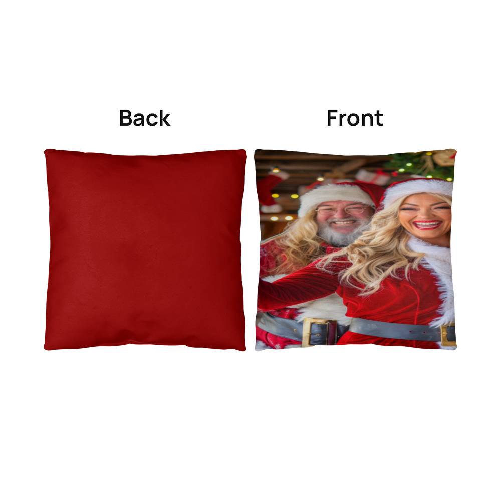 The Claus Couple's Christmas Delight Pillow