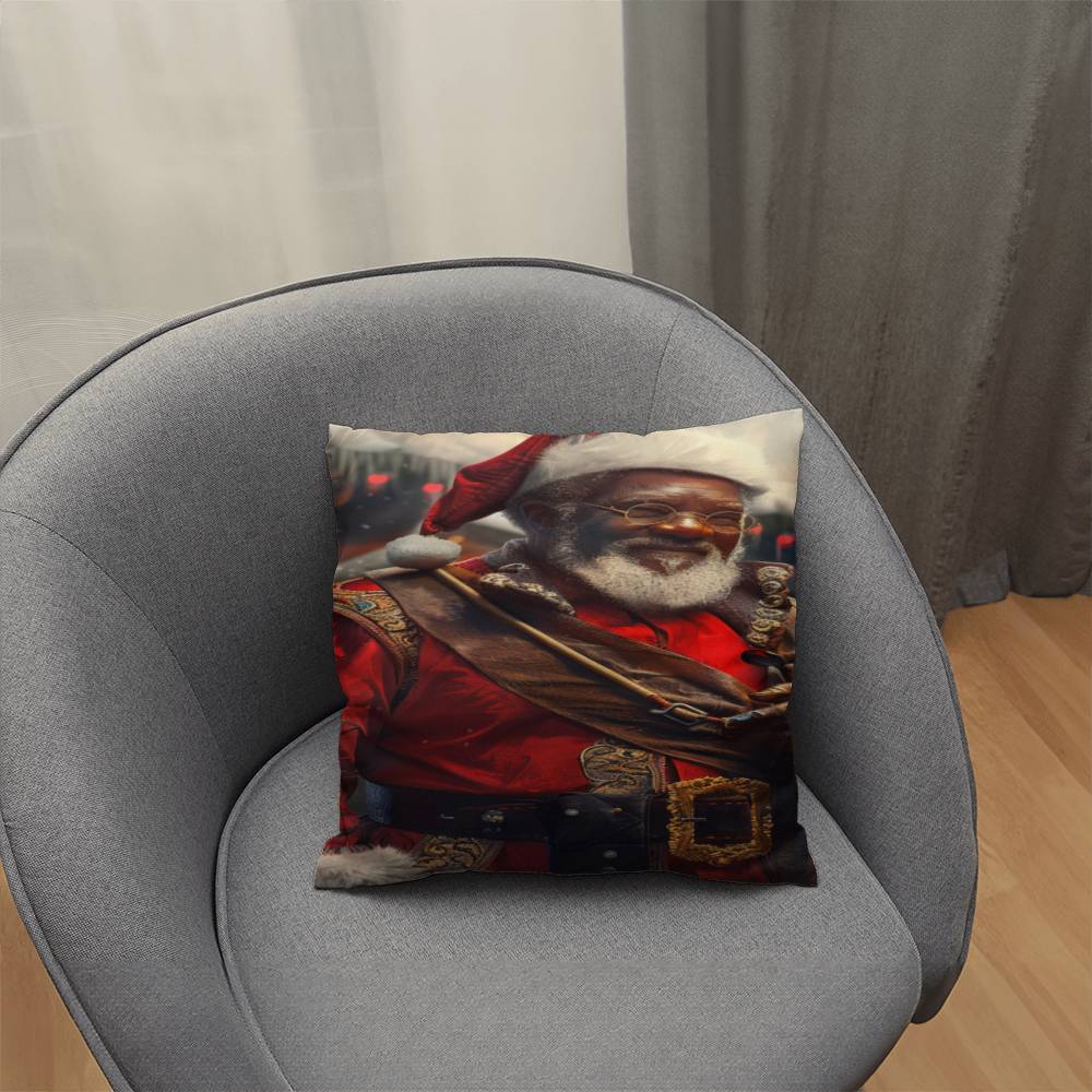 The Christmas Commander Pillow