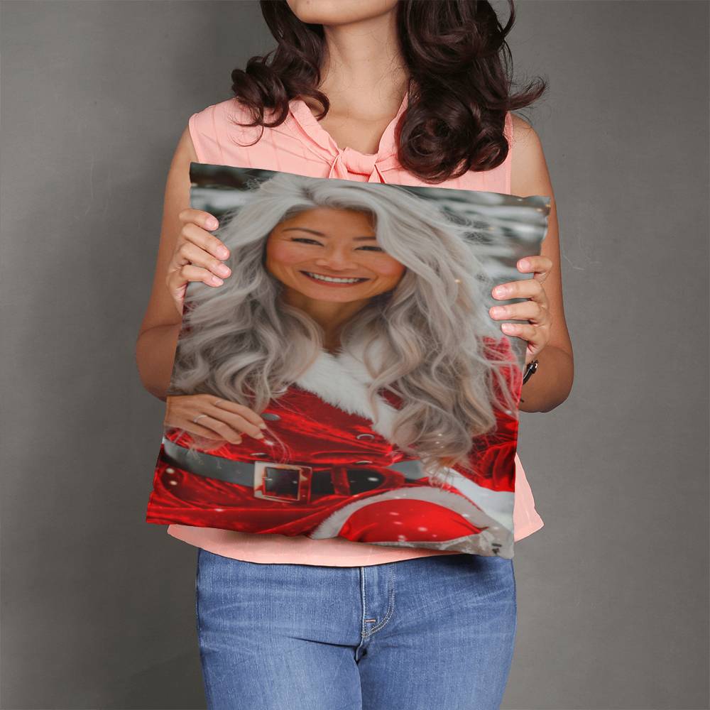 Candy Cane Queen Pillow