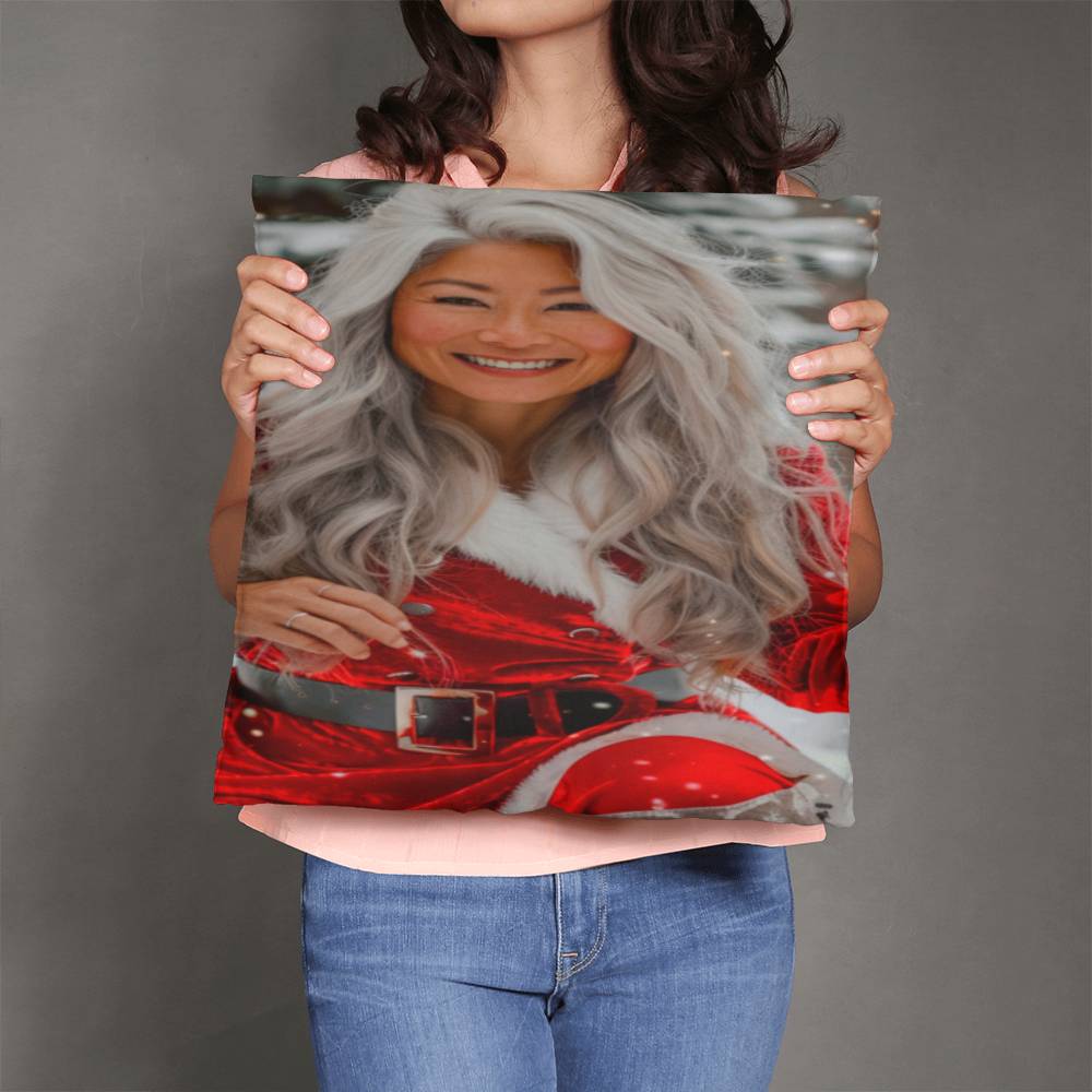 Candy Cane Queen Pillow