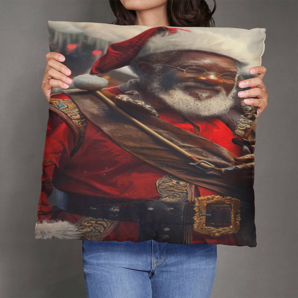 The Christmas Commander Pillow