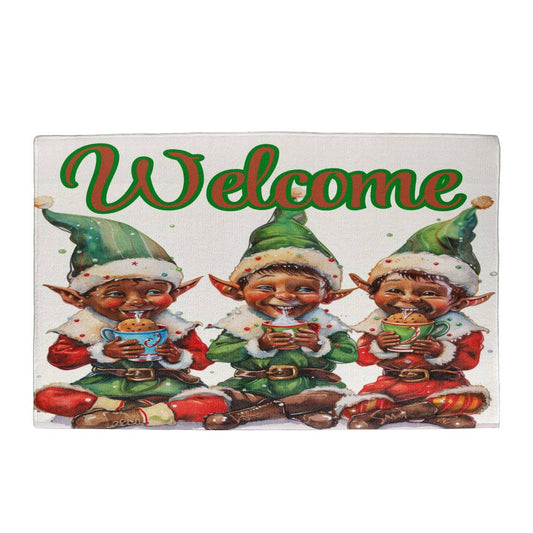 Jingle McSprinkles Welcome Mat