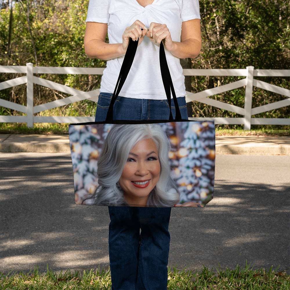 Christmas is My Whole Vibe Weekender Tote (13 x 24)