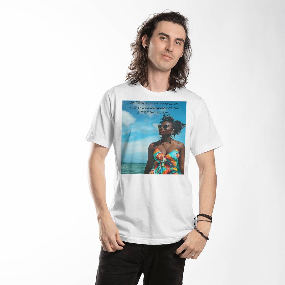 "In Christ, Your Past is Forgiven" T-Shirt 1