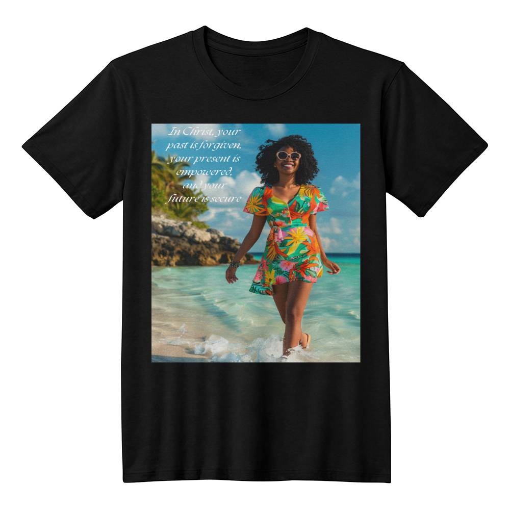 "In Christ, Your Past is Forgiven" T-Shirt 2
