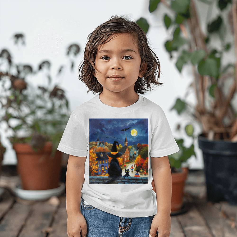 Midnight Meow Manor Toddler Tee